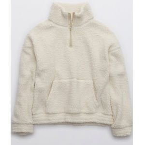 Aerie offline sherpa quarter zip